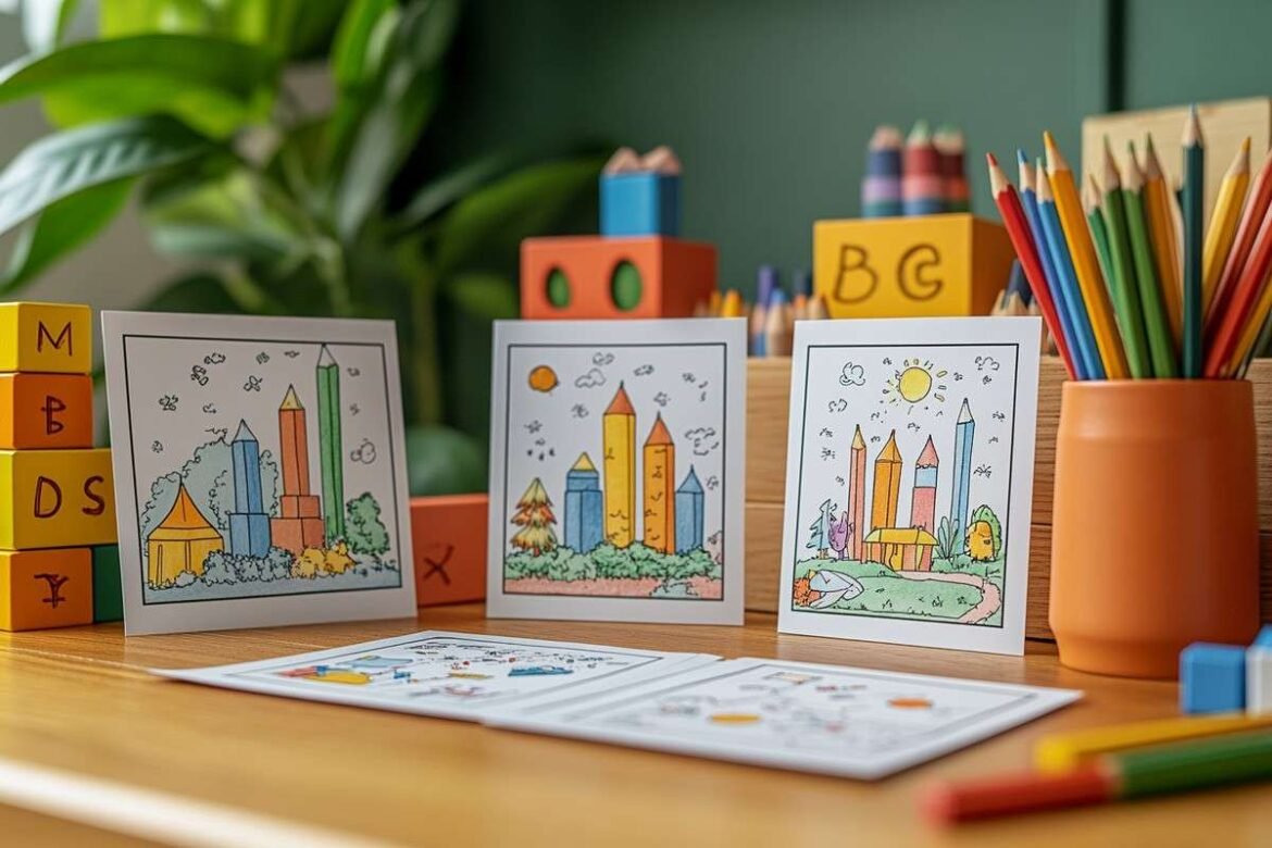 Spalvinimo paveiksliukų istorija